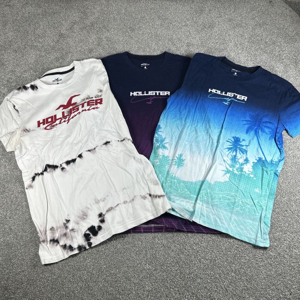 Lot of 6 HOLLISTER Women's Short Sleeve T-Shirt Shirt Tank Top Size XS-Small